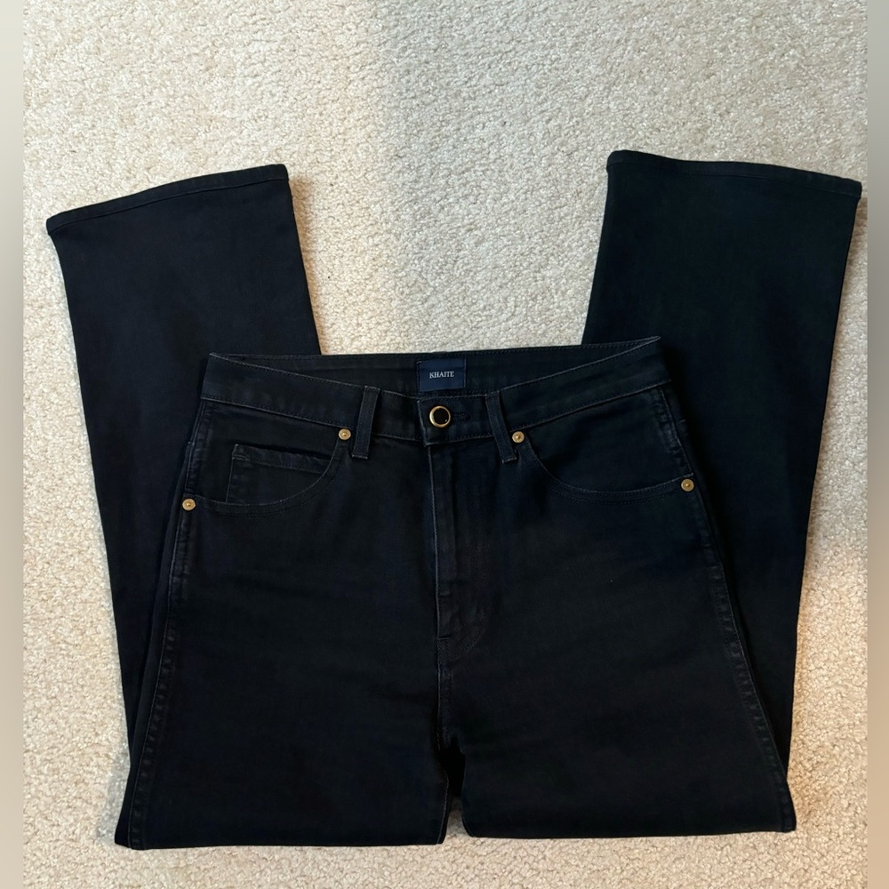 Like New Khaite Vivian Jeans in Black Rinse